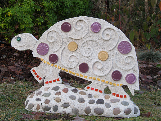 sherwood back mosaic tile public art sculpture oregon jacksonville jeremy criswell